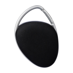 Enceinte avec bracelet de transport, autonomie de 3,5 heures couleur noir troisième vue