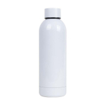 Gourde en acier inoxydable recyclé spéciale sublimation 500 ml couleur blanc première vue