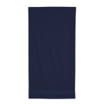 Serviette de bain 140 x 70 cm en 100 % coton OEKO TEX 350 g/m2 couleur bleu deuxième vue