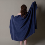 Serviette de bain 180 x 100 cm en 100 % coton OEKO TEX 350 g/m2 première vue