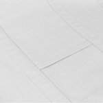 Sac grand format en coton recyclé avec poignées longues 360 g/m2 couleur naturel vue détaillée