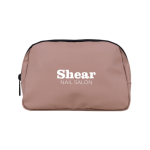 Sac bandoulière en similicuir avec une poche extérieure à l'arrière couleur marron quatrième vue