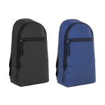 Sac bandoulière en similicuir avec poche extérieure sur le devant première vue