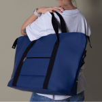 Sac en similicuir pour voyage avec sangle pour trolley deuxième vue