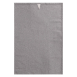 Torchon en coton recyclé avec anse pour l'accrocher 180 g/m2 couleur gris quatrième vue