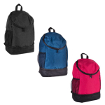 Sac à dos en polyester pour le sport avec compartiment pour chaussures première vue