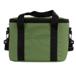Sac isotherme imperméable en similicuir avec double anse ajustable couleur vert première vue