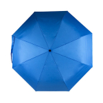 Parapluie coupe-vent en RPET avec poignée en bambou Ø97 couleur bleu roi deuxième vue