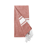 Paréo en coton recyclé et polyester en plusieurs couleurs 150 g/m2 couleur orange première vue
