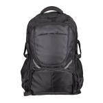 Sac à dos de voyage avec compartiment pour ordinateur portable 16” couleur noir première vue