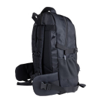 Sac à dos de voyage avec compartiment pour ordinateur portable 16” couleur noir sixième vue