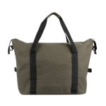 Sac en toile RPET idéal pour être transporté sur un trolley 460 g/m2 couleur vert première vue