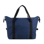 Sac en toile RPET idéal pour être transporté sur un trolley 460 g/m2 couleur bleu marine première vue
