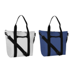 Sac en similicuir au toucher doux avec double anse noire première vue