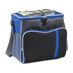 Sac thermique avec plusieurs compartiments extérieurs couleur bleu ultramarine quatrième vue