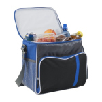 Sac thermique avec plusieurs compartiments extérieurs couleur bleu ultramarine cinquième vue