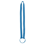 Lanyard porte-gobelet sangle en silicone, idéale pour les festivals couleur bleu marine