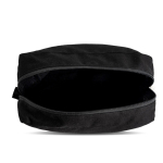 Trousse en toile canvas idéale pour organiser les articles couleur noir vue 3