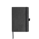 Carnet avec couverture en papier résistant à l’eau A5 pages blanches couleur noir vue 11