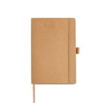 Carnet avec couverture en papier résistant à l’eau A5 pages blanches couleur naturel