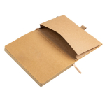 Carnet avec couverture en papier résistant à l’eau A5 pages blanches vue 2