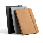Carnet avec couverture en papier résistant à l’eau A5 pages blanches vue 2