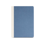 Bloc-notes couverture en carton de fibres naturelles A5 papier 80 g/m² couleur bleu marine