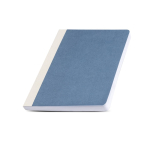 Bloc-notes couverture en carton de fibres naturelles A5 papier 80 g/m² couleur bleu marine Vue 1