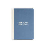 Bloc-notes couverture en carton de fibres naturelles A5 papier 80 g/m² vue avec impression