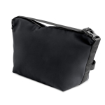 Sac isotherme en cuir synthétique de 13L ruban sur la fermeture éclair couleur noir Vue 1
