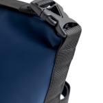 Sac isotherme en cuir synthétique de 13L ruban sur la fermeture éclair couleur bleu marine