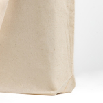 Sac 100 % coton avec longues anses, idéal pour les courses 140 g/m²