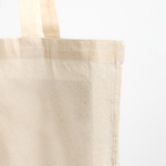 Sac 100 % coton avec longues anses, idéal pour les courses 140 g/m² Vue 1