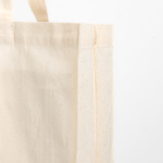 Sac en coton avec soufflet complet pour plus de capacité 140 g/m² Vue 1