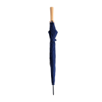 Parapluie automatique à 8 panneaux avec poignée en bois, Ø106 cm couleur bleu marine Vue 1