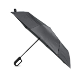 Parapluie pliant à 8 panneaux avec poignée style mousqueton, Ø100 cm couleur noir vue 11