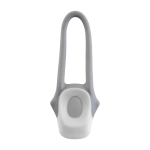 Lumière pour vélo avec 2 LED et sangle en silicone pour fixation couleur blanc première vue
