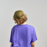 Casquette plate en coton brossé au toucher doux, 280 g/m² vue 3