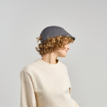 Casquette plate en coton brossé au toucher doux, 280 g/m² vue 7