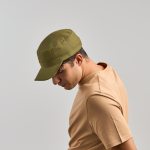 Casquette militaire en coton avec visière et velcro, 280 g/m² vue 3