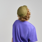 Casquette militaire en coton avec visière et velcro, 280 g/m² vue 4