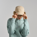 Casquette militaire en coton avec visière et velcro, 280 g/m² vue 8