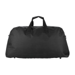Sac de sport avec grande poche frontale et double anses couleur noir troisième vue