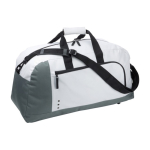 Sac de sport avec grande poche frontale et double anses couleur blanc première vue