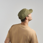 Casquette militaire à bord semi-courbé en coton écologique, 280 g/m² vue 3