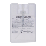Spray désinfectant mains avec alcool forme rectangulaire deuxième vue