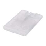 Spray désinfectant mains avec alcool forme rectangulaire troisième vue
