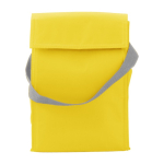 Sac isotherme en polyester avec fermeture supérieure en velcro couleur jaune première vue