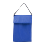 Sac isotherme en polyester avec fermeture supérieure en velcro couleur bleu ultramarine première vue