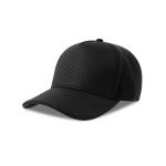 Casquette écologique style automobile avec impression 3D, 230 g/m² couleur noir vue 11